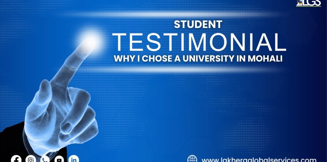 Student testimonials: Why I chose a university in Mohali